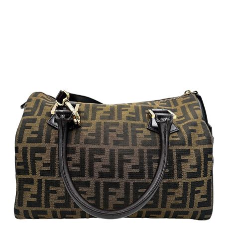 bauletto fendi sas vintage|Fendi Leather Bauletto Vintage .